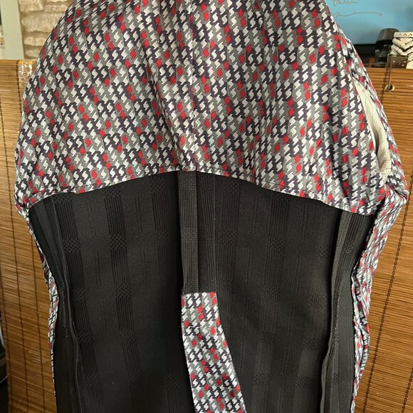 70's Navy Blue Textured Sport Coat - Picture 4 of 6